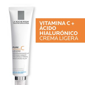 Tratamiento Antiedad La Roche Posay Vitamina C Ácido Hialurónico 40 ML