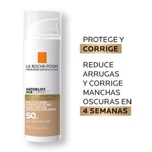 Protector Solar La Roche Posay Anthelios Age Correct SPF 50 Con Color 50 ML