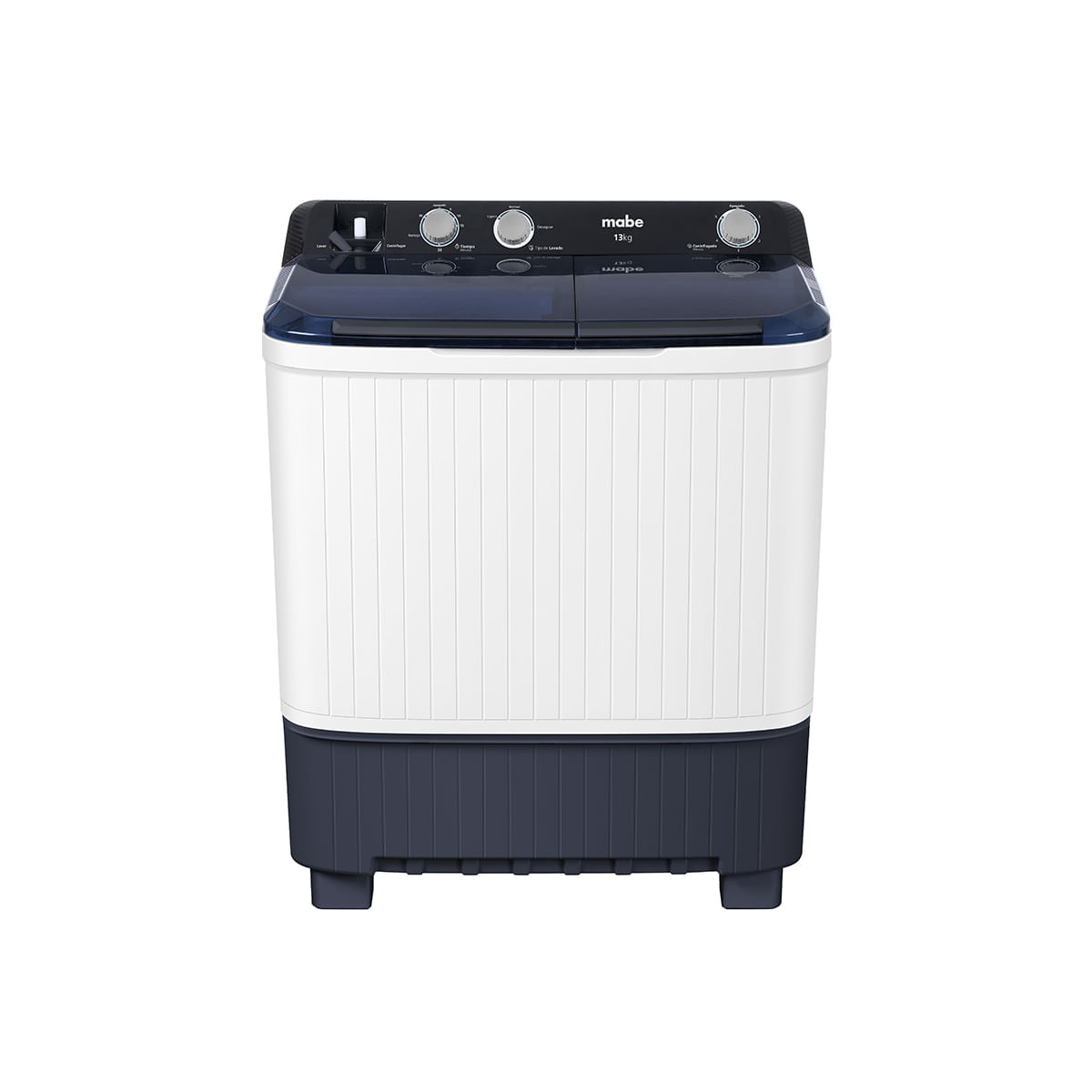Lavadora Semi-automática Mabe 13 kg (28Libras) Blanco LMD3123HBAB0