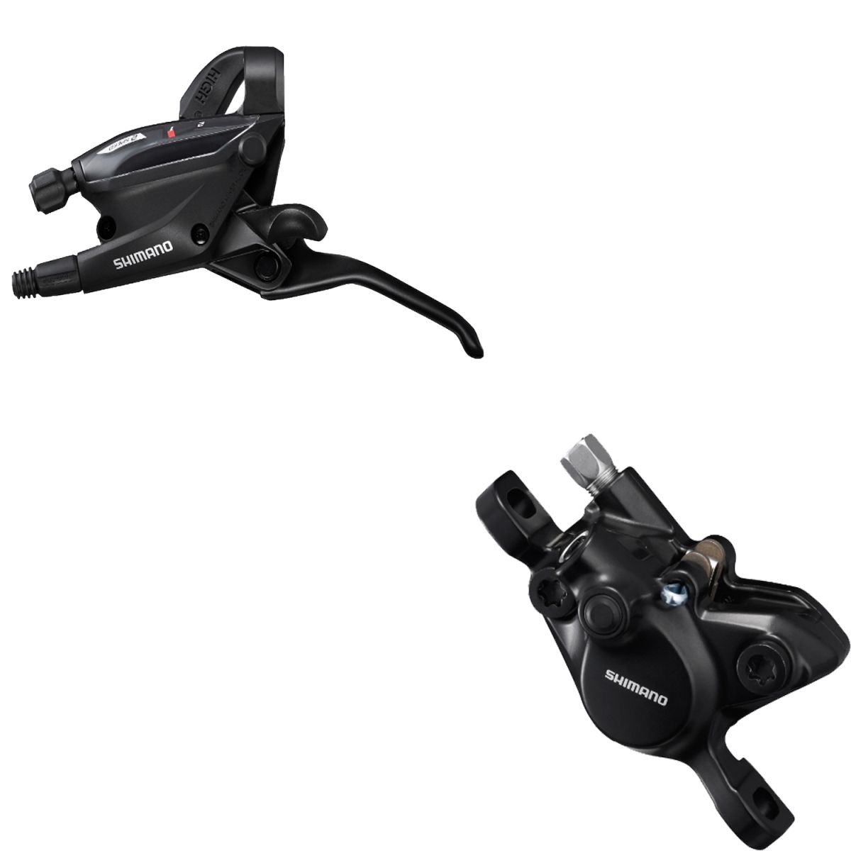 Shimano Altus ST-EF505/BR-MT200 Brake and Shifter Combo 9 Speed, Hydraulic