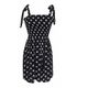 Vestido-BYOUNG--estampado-de-bolas-Negro--Talla-L