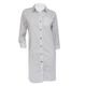 Vestido-STYLE-manga-larga-con-botones-Blanco--Talla-M