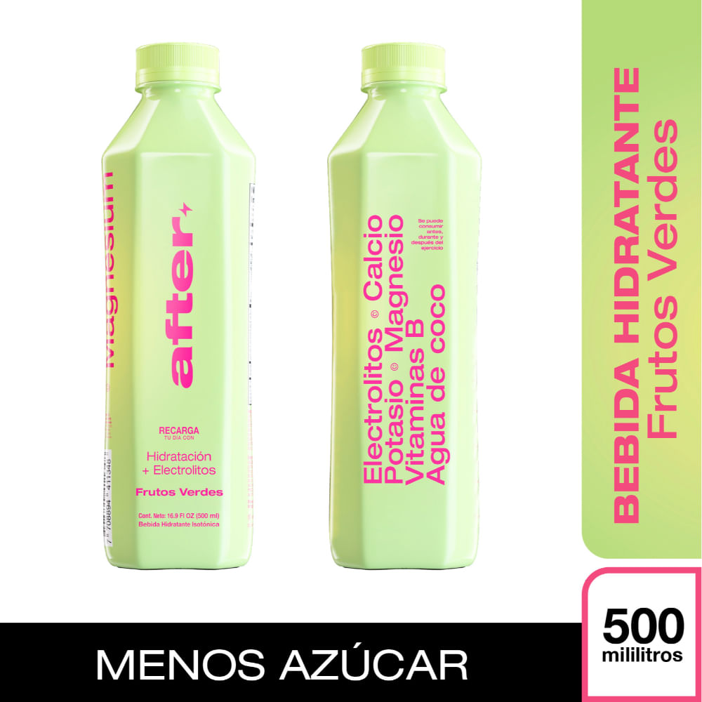Descubre Bebida Hidratante Frutos y Verduras 500ml - Olímpica