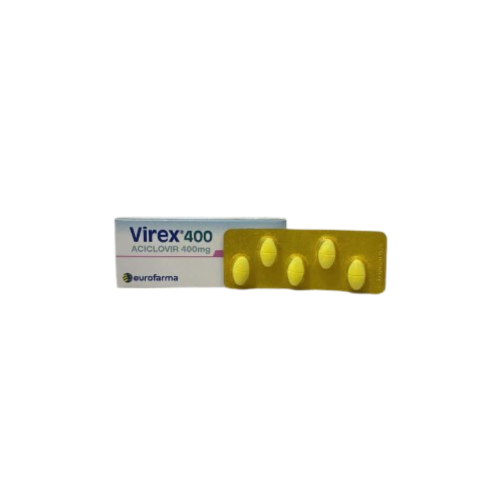 VIREX 200 MG BLISTER X 5 TABLETAS