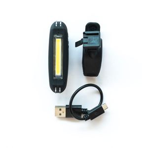 Linterna Rali Para Bicicleta Flash Recargable Luz Blanca USB XC-181W