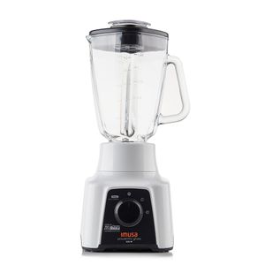 Licuadora Imusa Powermix Glass 1.25 Lt Vaso de Vidrio 2 Velocidades