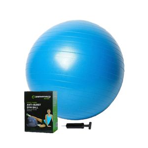 Balón Pilates Tamanaco de Hule 65 Cm con Bomba Azul