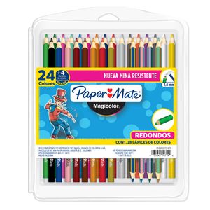 Colores Paper Mate Magicolor Redondos X24 Unds