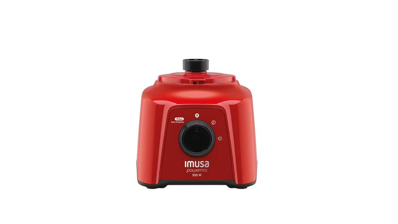 Licuadora Vaso De Vidrio Power Mix 550 W Tefal / Tfal Color Rojo