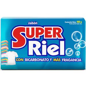Jabón Super Riel Bicarbonato 400 G