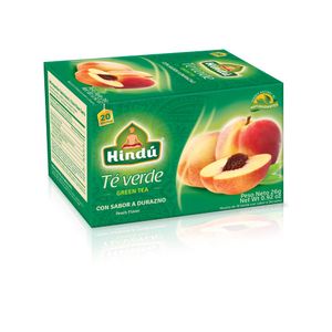 Té Hindú Verde Durazno 26 G X20 Unds