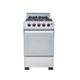 Estufa HACEB Romero Ultra 50 Torre - Gas Natural - Inox