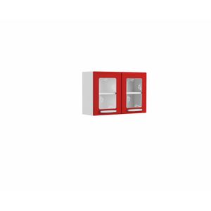 Mueble Superior De Cocina Evidence Plus Rojo 80X52,5X28,3