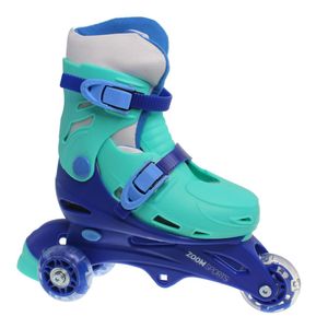 Patines en Linea Zoom Fast Azul Talla M (35-38)