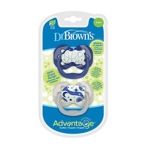 Chupo Dr. Brown's Entrete Advanta Azul N1 - 0m+