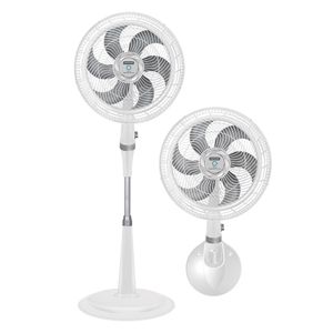 Ventilador 2 en 1 Samurai Ultra Silence Force  Blanco 12 Pulgadas & 3 Velocidades