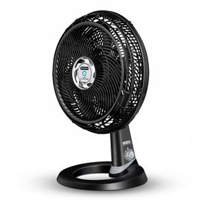 Ventilador de Mesa Samurai Ultra Silence Force Negro 12 Pulgadas & 3 Velocidades