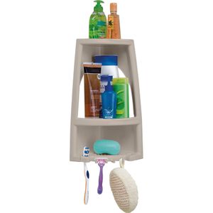 Esquinero De Baño Rimax Taupe Beige 6237