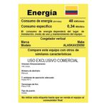 CongeladorMABEVertical196LitrosBrutosSilverMabeALASKAV200S0
