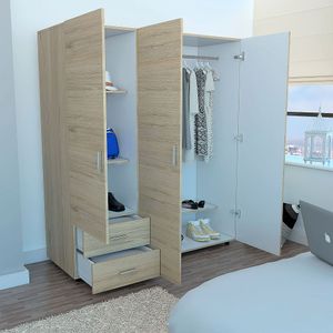 Clóset RTA Design Dassel Rovere Blanco