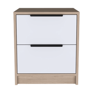 Mesa De Noche RTA Design Kaia Rovere Blanco x 2 Unidades