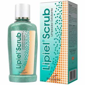 Limpiador Exfoliante Lipiel Scrub Novaderma Emulsion 120 ML