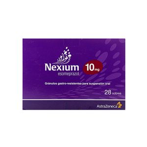 Nexium 10 Mg Astrazeneca X28 Sobres