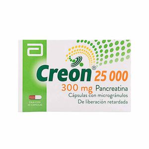 Creon 25000 Lafrancol Frasco X20 Cápsulas