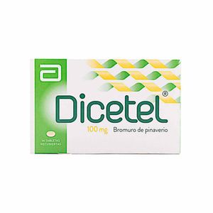 Dicetel 100 Mg X14 Tabletas