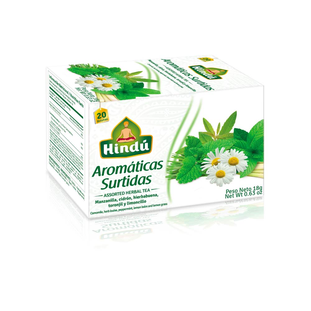 Oferta Té Hindú Aromática Manzanilla, Hierbabuena y más Olímpica
