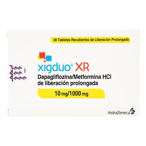 Xigduo Xr Astrazeneca 10/1000 Mg X28 Tabletas