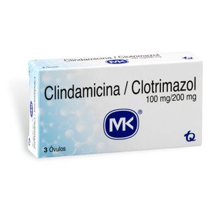 Clindamicina/Clotrimazol 100/200 Mg MK X3 Óvulos