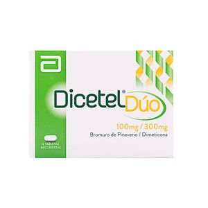 Dicetel Dúo 100/300 Mg X12 Tabletas