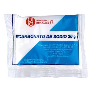 Bicarbonato De Sodio Drogam 20 G