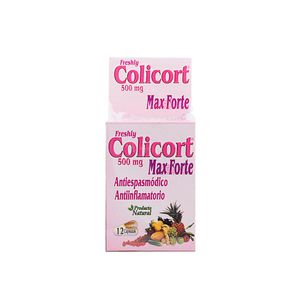 Colicort Max Forte 500 Mg Freshly X12 Cápsulas