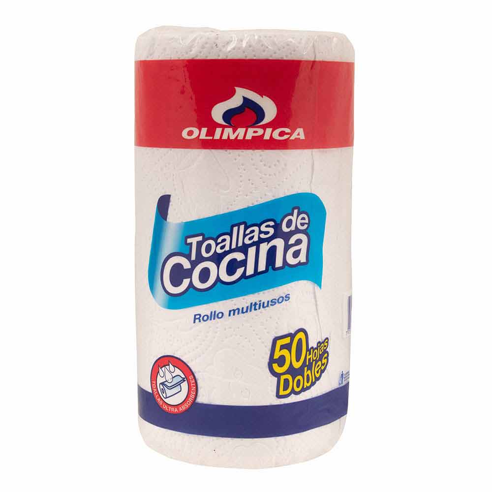 Descuento en Toallas de Cocina Doble Hoja x 50 Unds - Olímpica