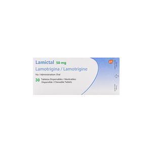 Lamictal 50 Mg Glaxo X30 Tabletas