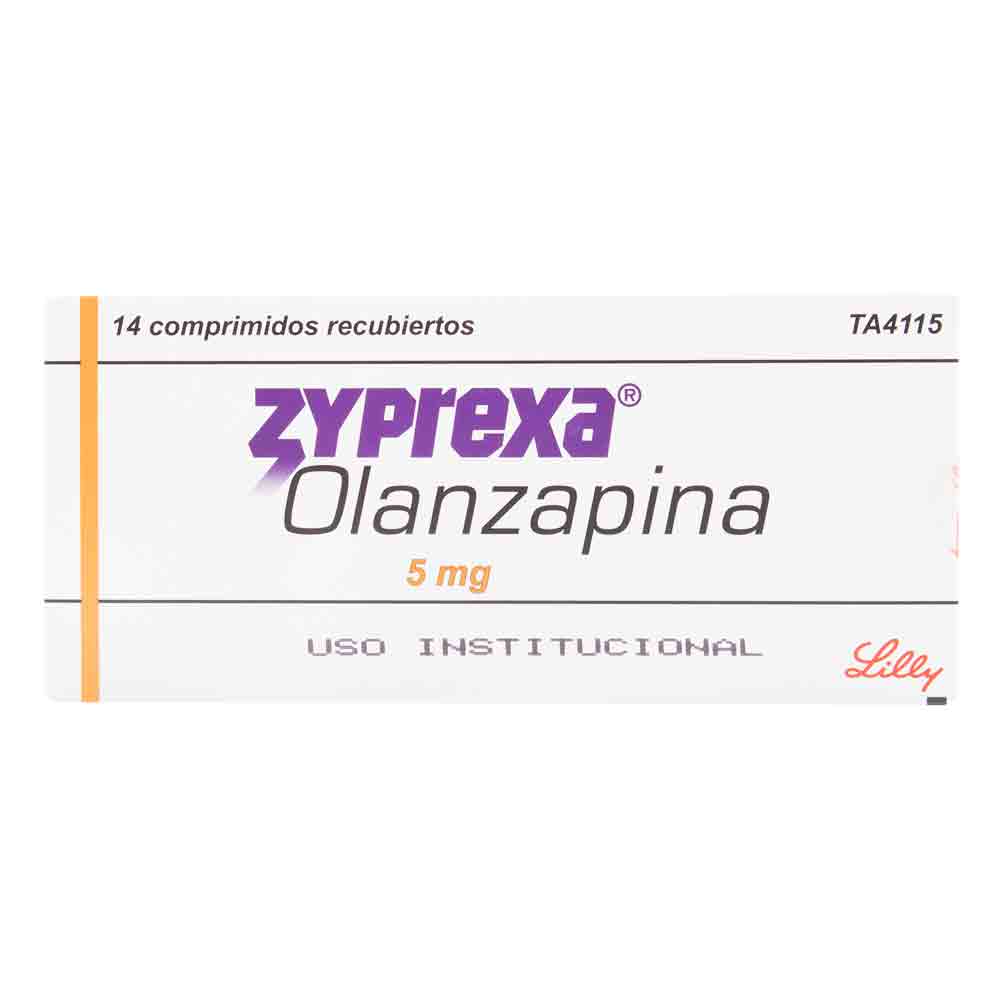 Zyprexa Olanzapina 5 Mg