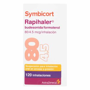 Symbicort Rapihaler 80/4,5 Mcg X120 Inhalaciones