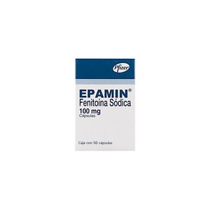 Epamin 100 Mg Pfizer X50 Cápsulas