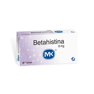 Betahistina 8 Mg MK X20 Tabletas