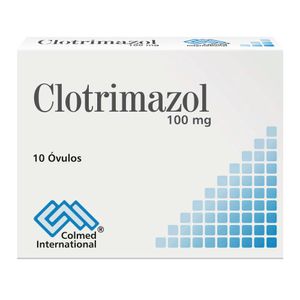 Clotrimazol 100 Mg Colmed X10 Óvulos