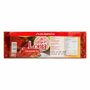 Dulce Olimpica de Guayaba Lonjas 450 G