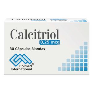 Calcitriol 0,25 Mcg Colmed X30 Tabletas