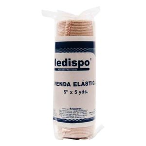 Venda Elástica Medispo Piel 5 Pulgadas X5 Yardas