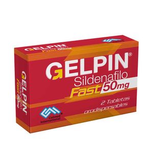 Gelpin Fast 50 Mg Colmed X2 Tabletas