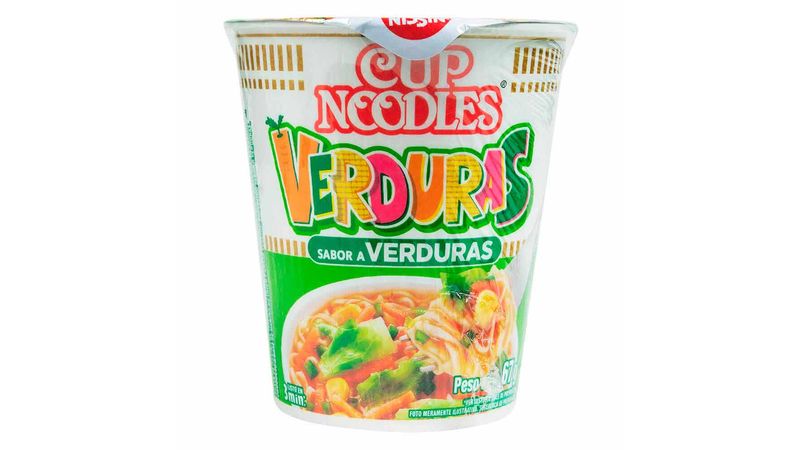 Sopa instantánea Nissin Cup Noodles pollo 64 g