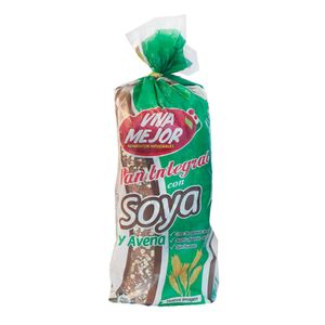 Pan Viva Mejor Tajado Integral Soya & Avena 380 G