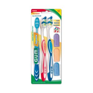 Cepillo Dental Gum Max Suave X3 Unds