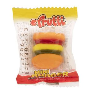 Gomitas Efrutti Burger Mini 9 G